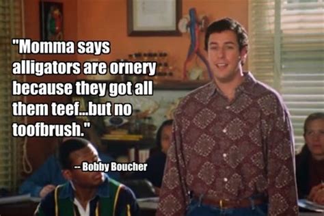 waterboy crocodile quote.